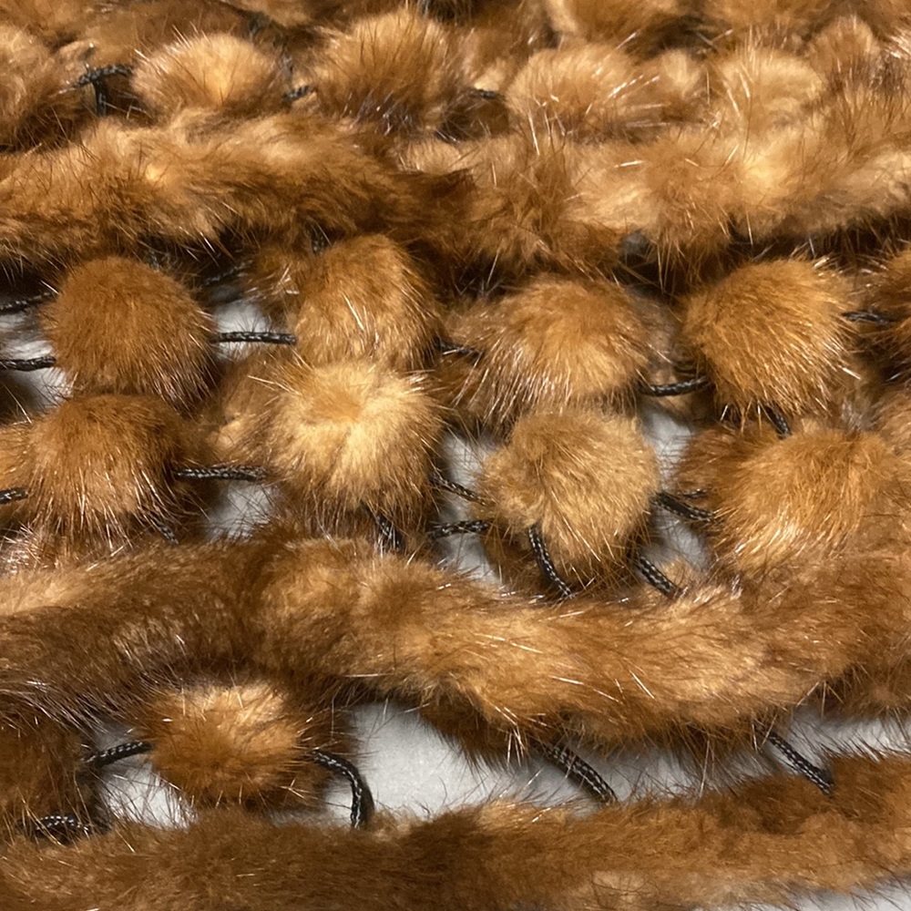 Vintage Mink Scarf Rare Find - Picture 3 of 4